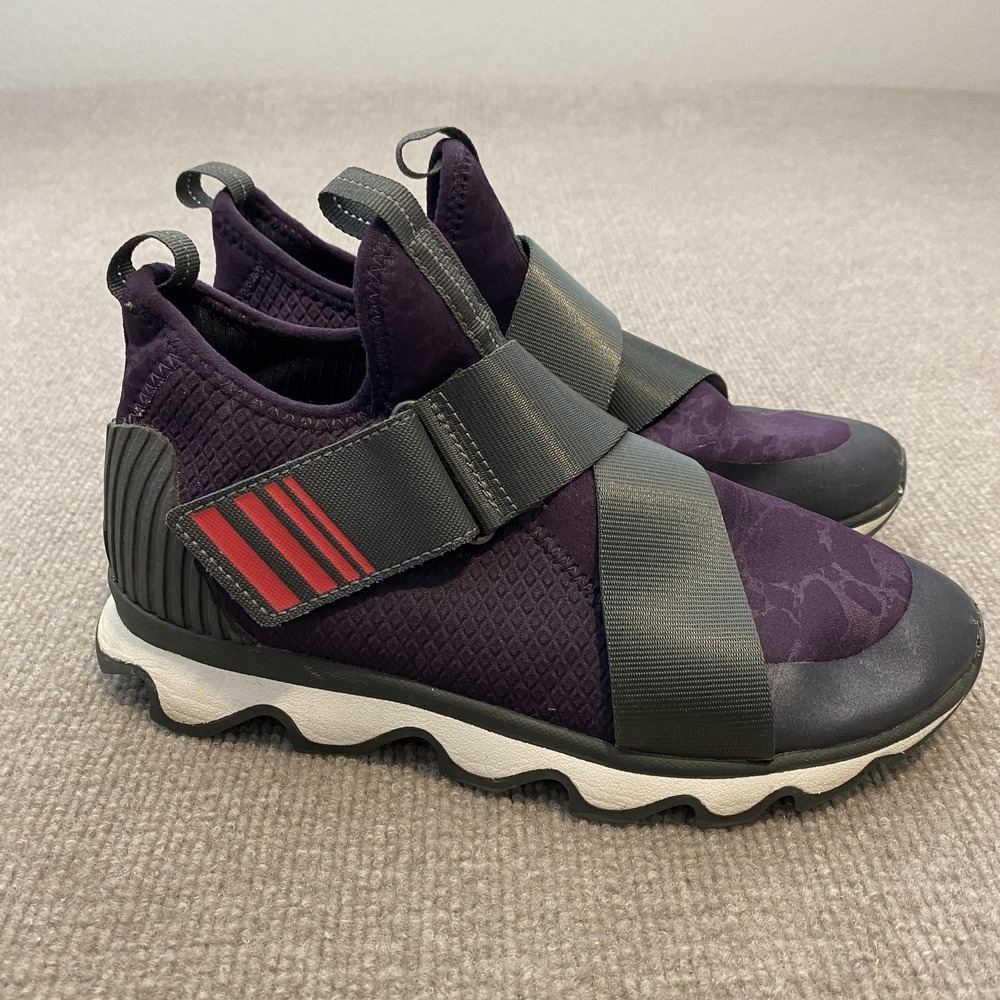 Sorel Shoes Womens Size‎ 7 Purple Strap Slip On Cushioned NL3374-506 Sneakers